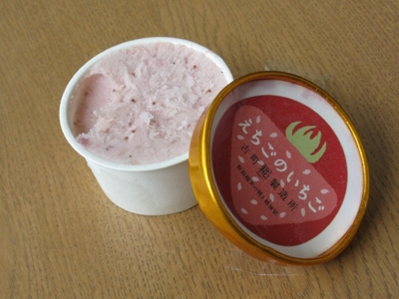 糀ジェラート　えちごのいちご