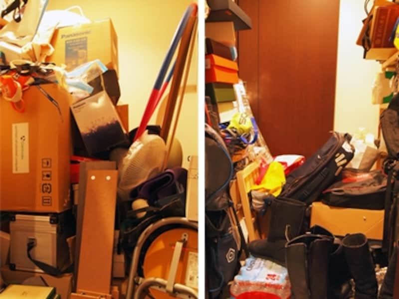 納戸収納のビフォーアフター