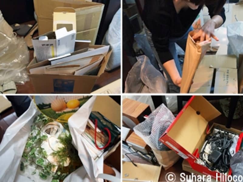 要不要の仕分け作業