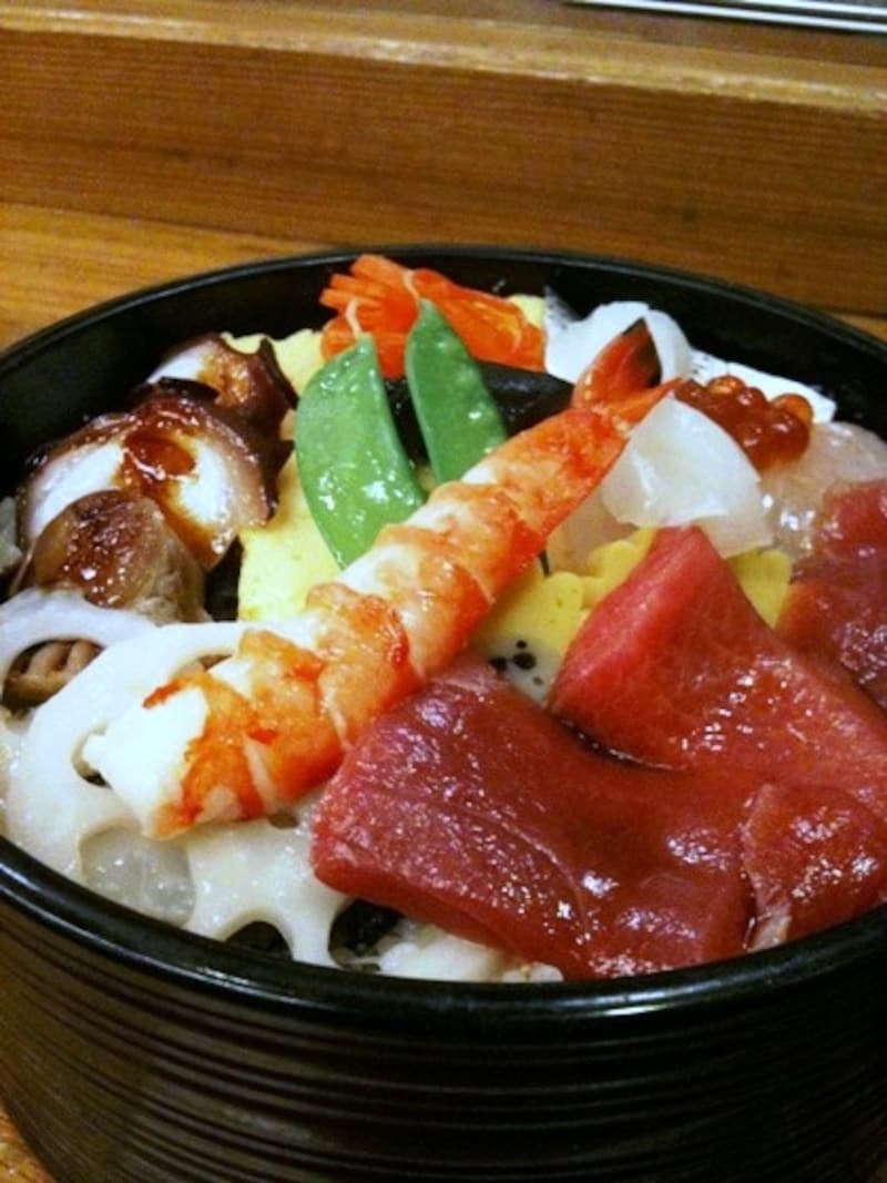ちらしずし(1500円)