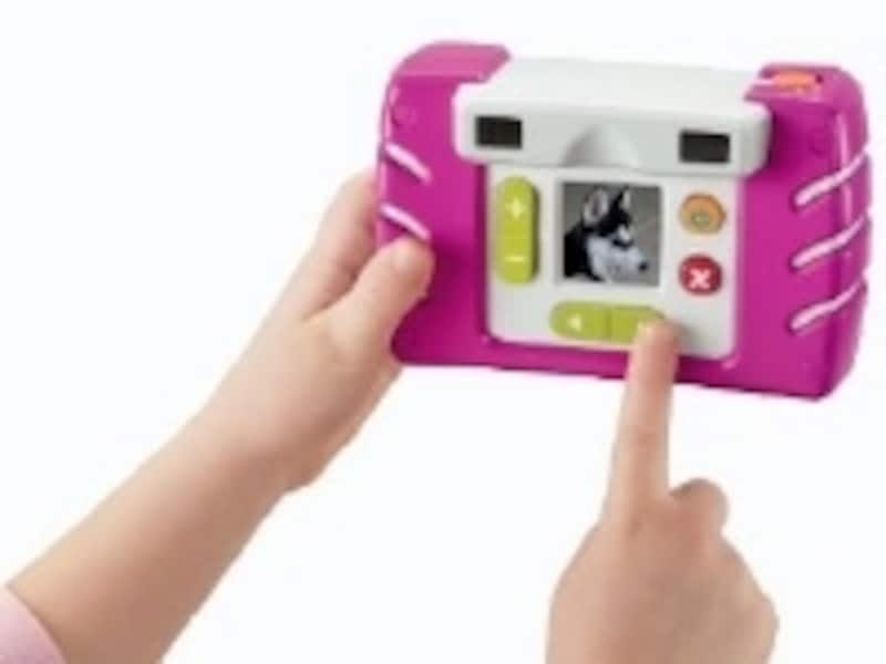 小さな子どもでも簡単に操作できる大きくてシンプルな操作ボタン