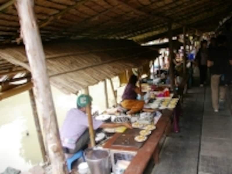 タイのお菓子undefined水上マーケット