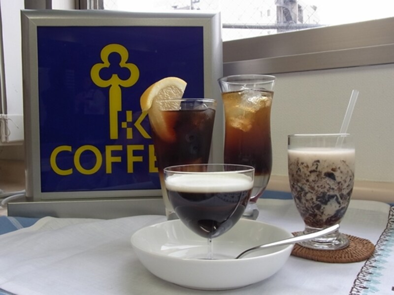水出しコーヒーをアレンジしたゼリーやドリンク