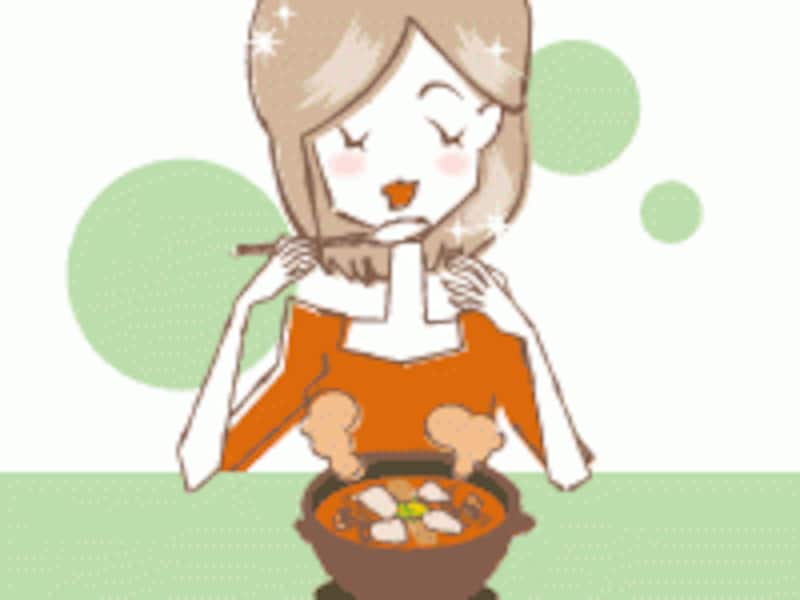 女性に人気の韓国料理。豆腐チゲは、イソフラボンとカプサイシンが同時接種できる、理想的なメニューのひとつ