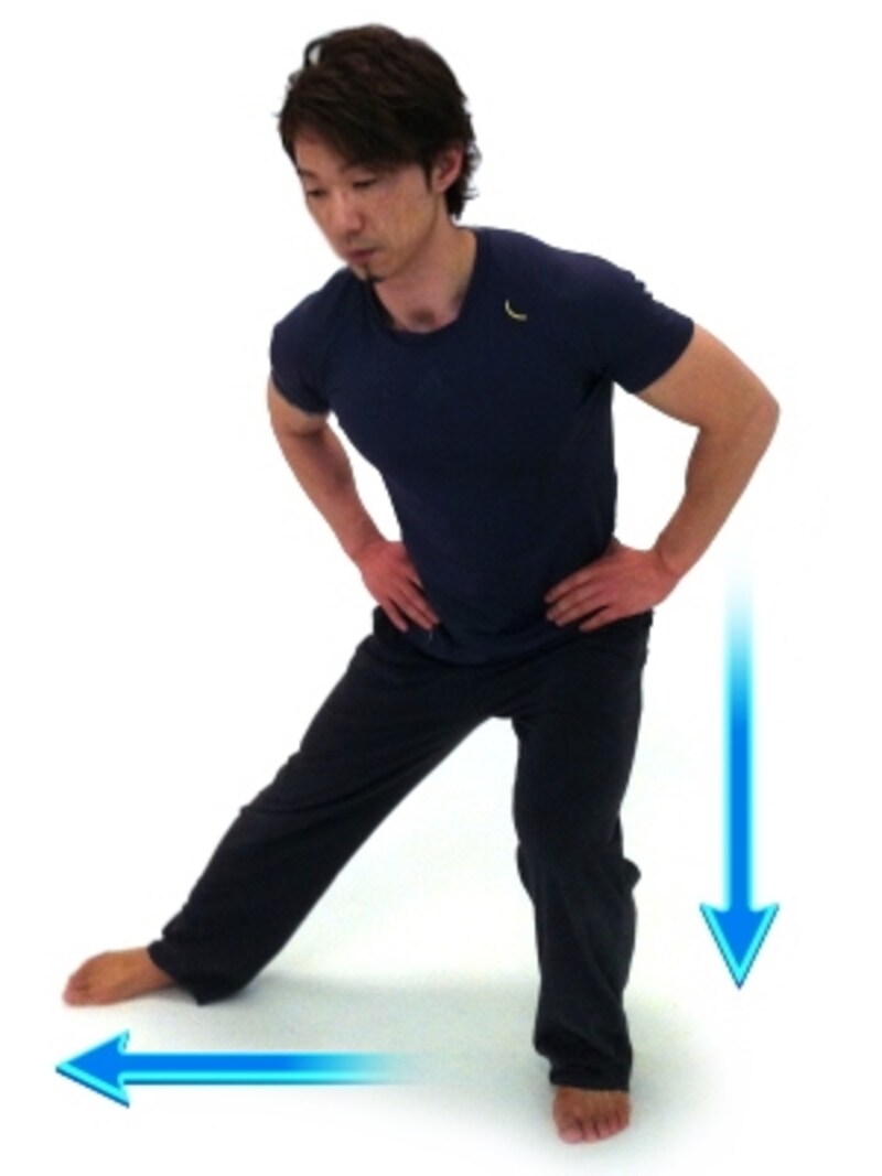 スライドスクワット