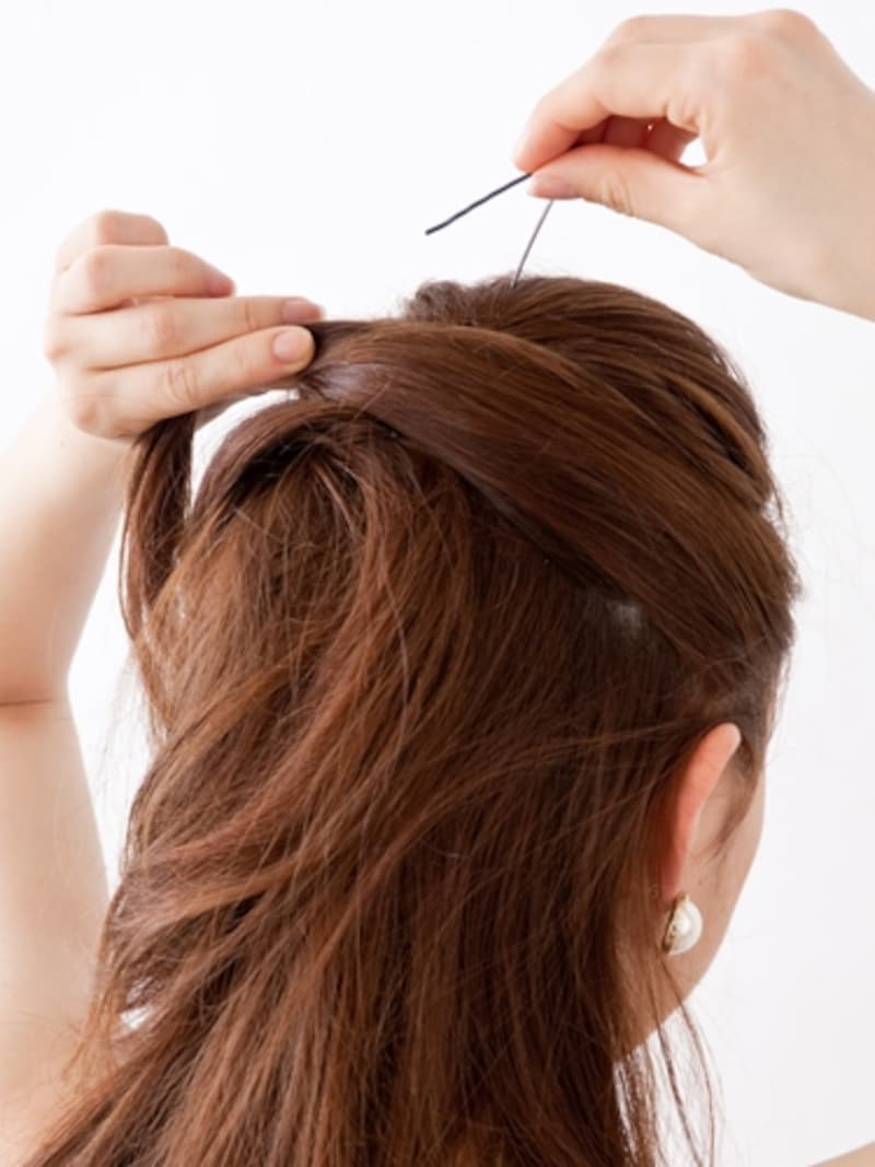 左が下、右が上に重なるようにする