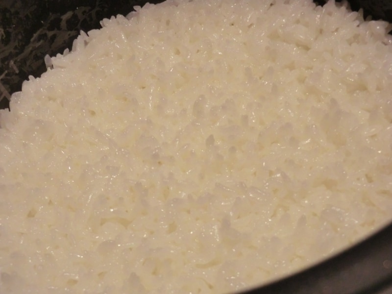 お弁当に詰めた冷えたごはんでも十分美味しく食べられます。