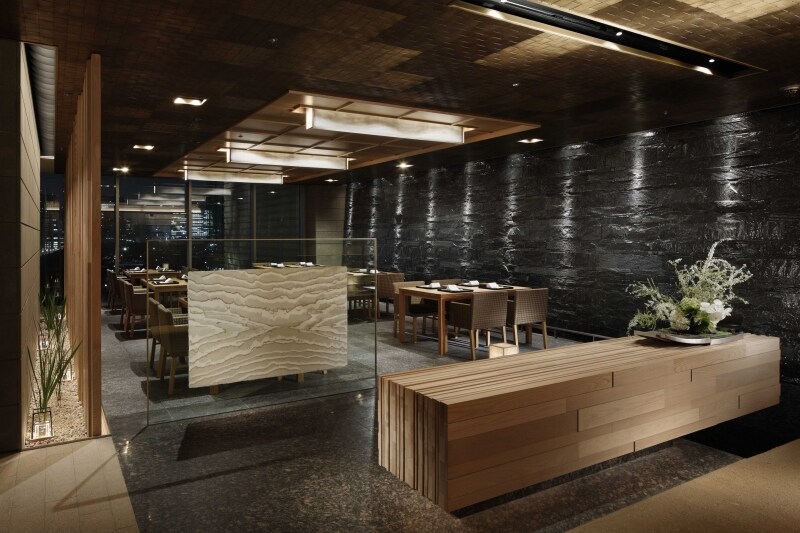 「パレスホテル東京」内にある日本食「和田倉」