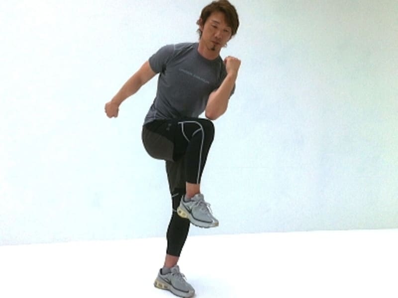 ひじタッチウォークその2