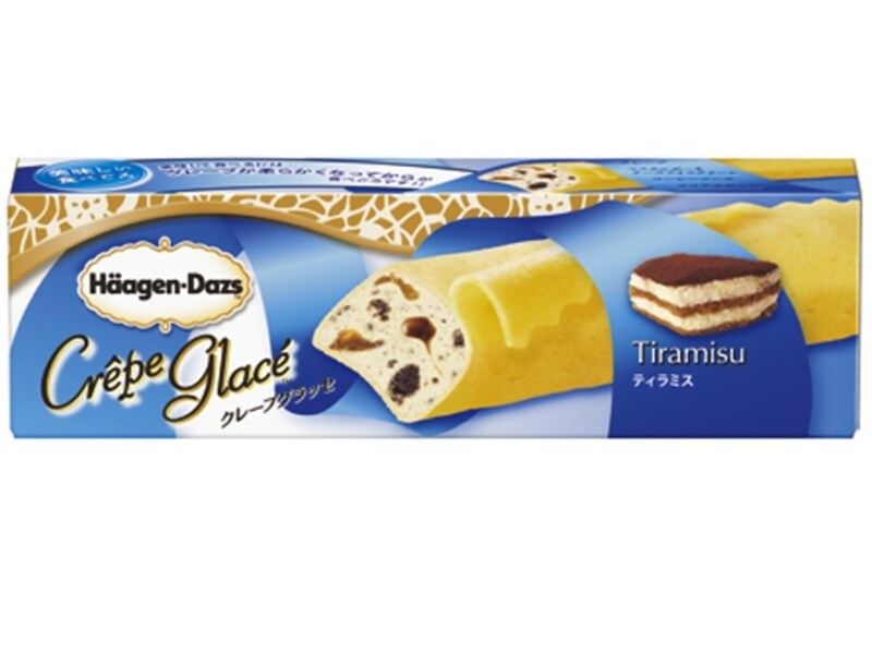 ハーゲンダッツ「クレープグラッセ ティラミス」