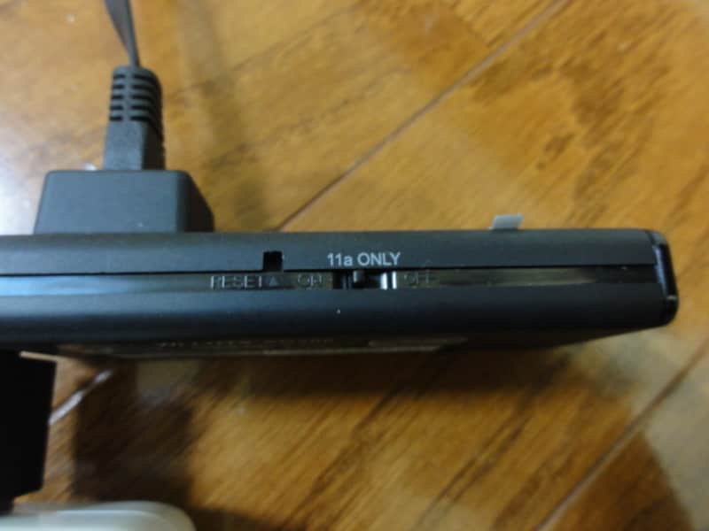 11n/aで接続するためのスイッチ