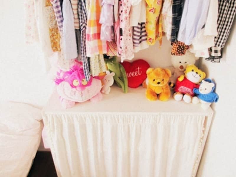 子供が自由に触れるものは低い位置へ収納