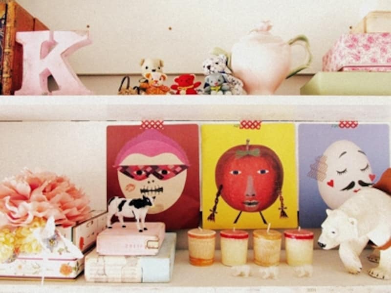 いつかプレゼントするものを飾っているなんて、とてもファンタジック！