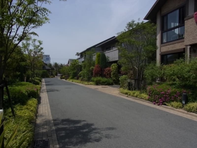 戸建ての緑＠六甲アイランド