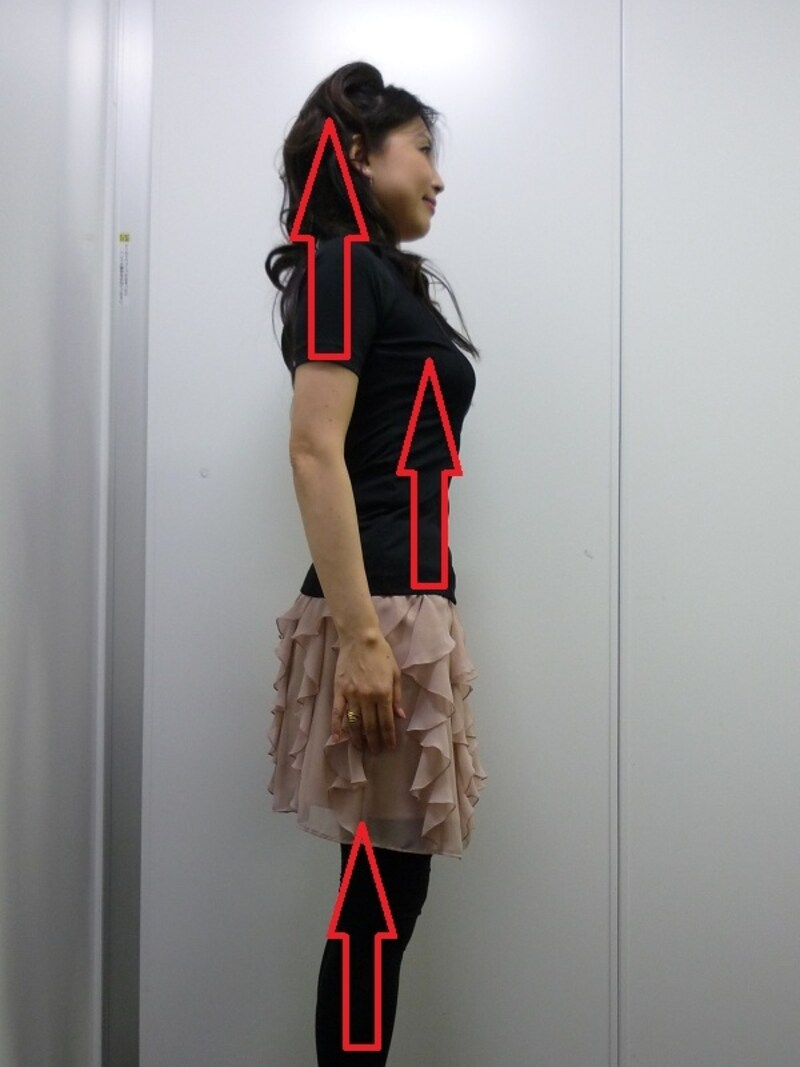 リンパを流す正しい姿勢