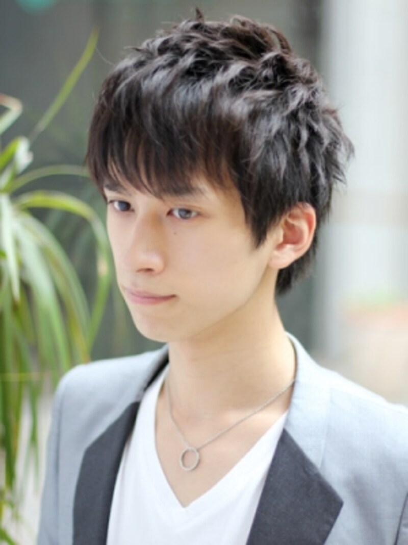 ざくざくカットなひし形シルエットの爽やかスタイル 全文 メンズヘアスタイル All About