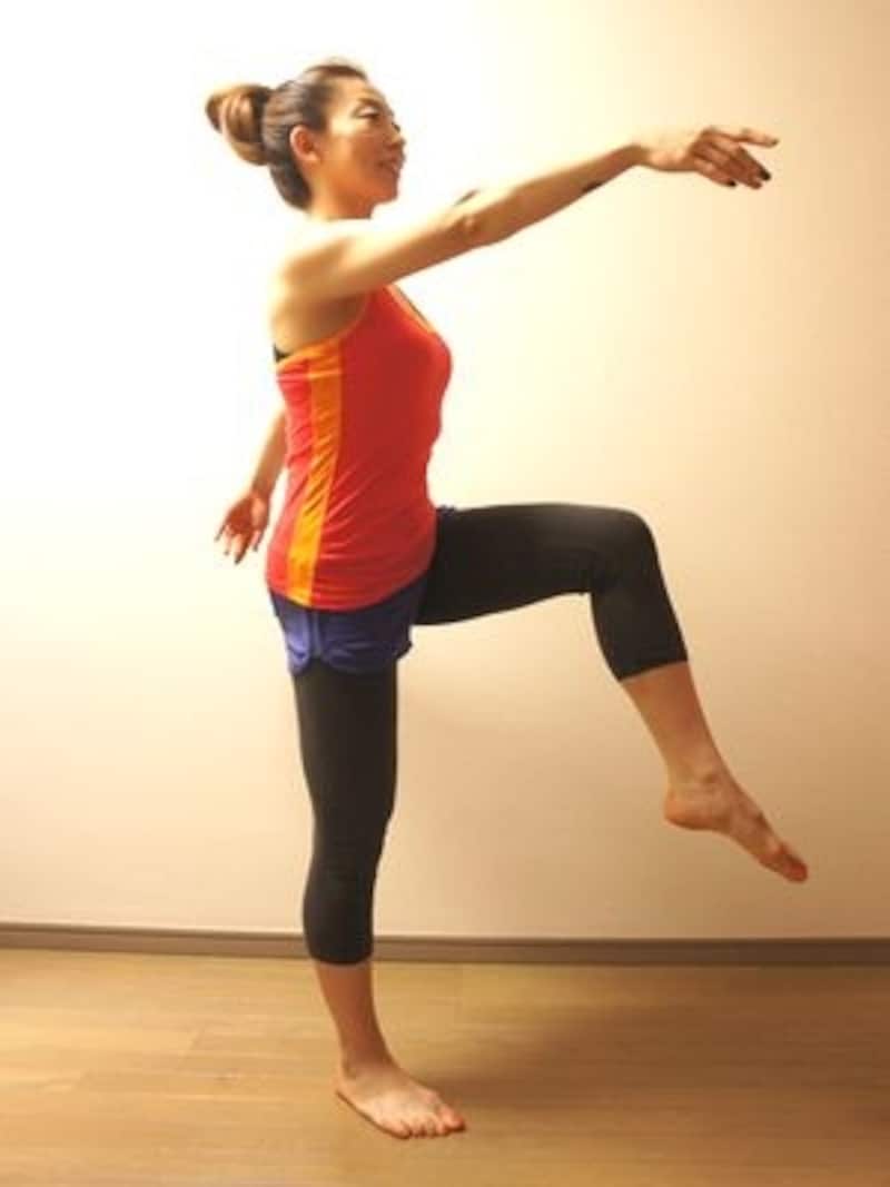 リズミカルに左右交互に！