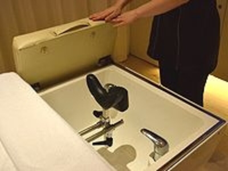 ヘッドスパ用ベッド