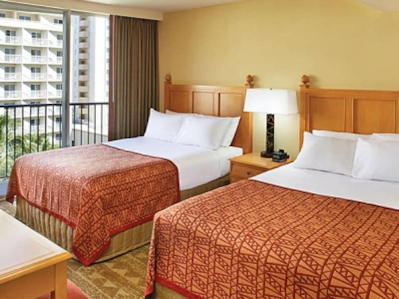 1ベッドルームのベッドルーム