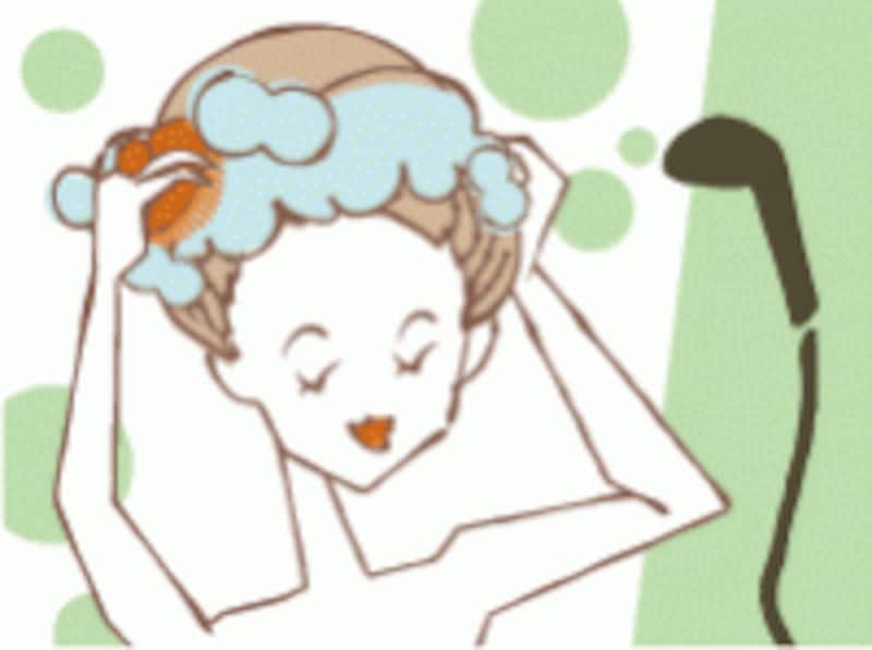 シャンプーブラシ、使い方を誤ると抜け毛・薄毛の原因に!?