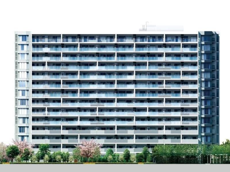 パークホームズ南麻布ザundefinedレジデンスの外観完成予想図