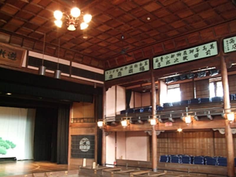 歌舞伎劇場として建てられた内子座