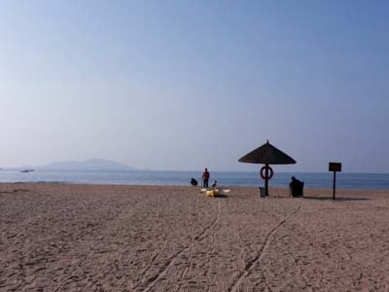 海南島三亜・三亜湾ビーチ