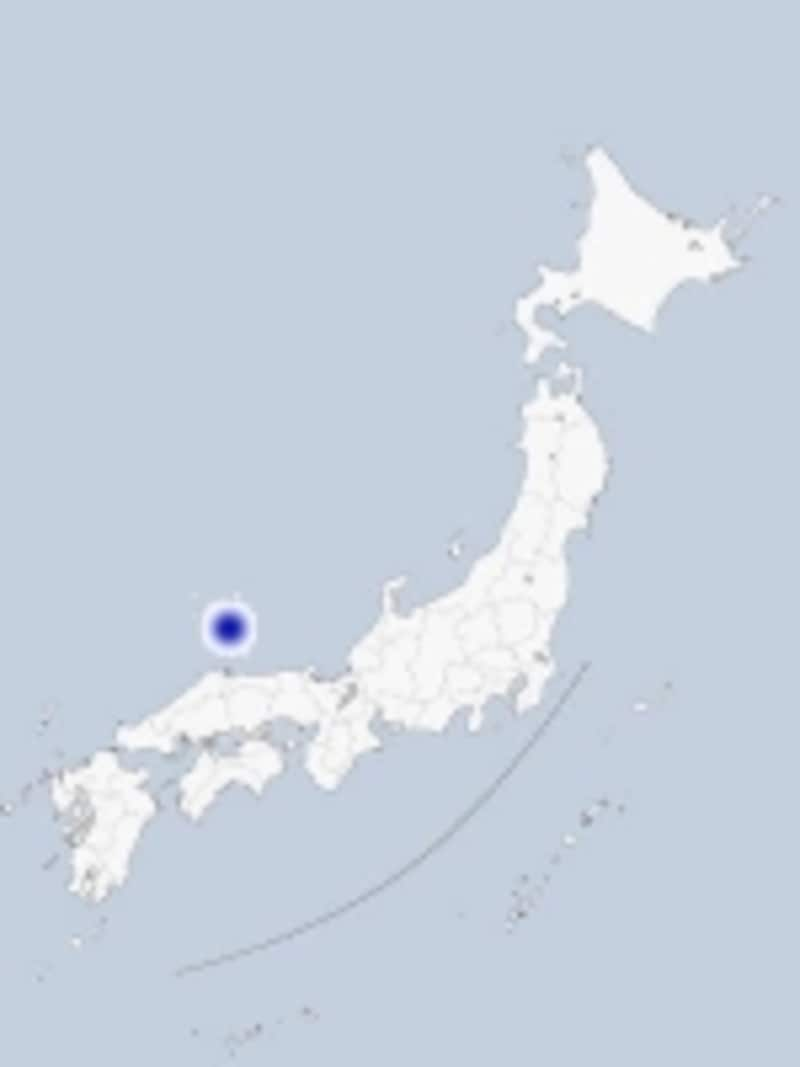 隠岐の地図