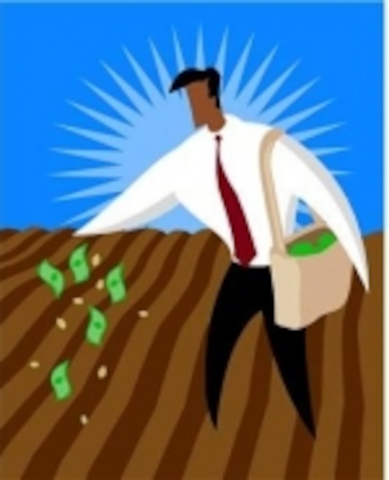 投資信託への投資はコツコツ種をまいて収穫を待つイメージ