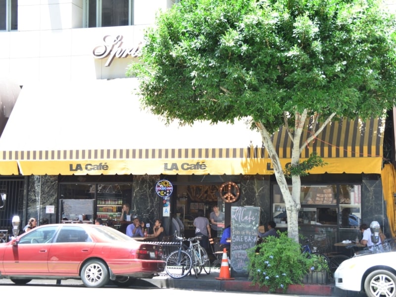 LAには珍しいシティ派カフェ