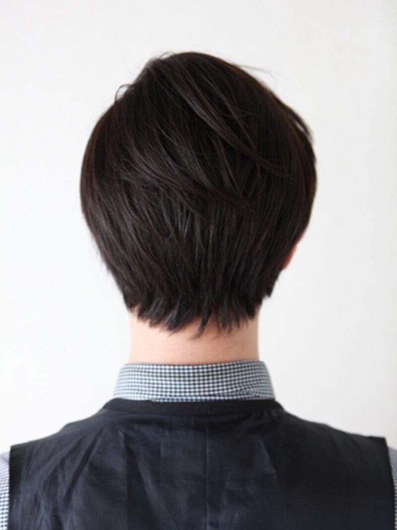 プレッピー×ツーブロック