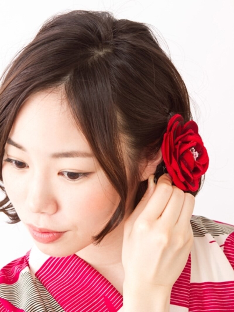 好みのイメージで位置を変えて