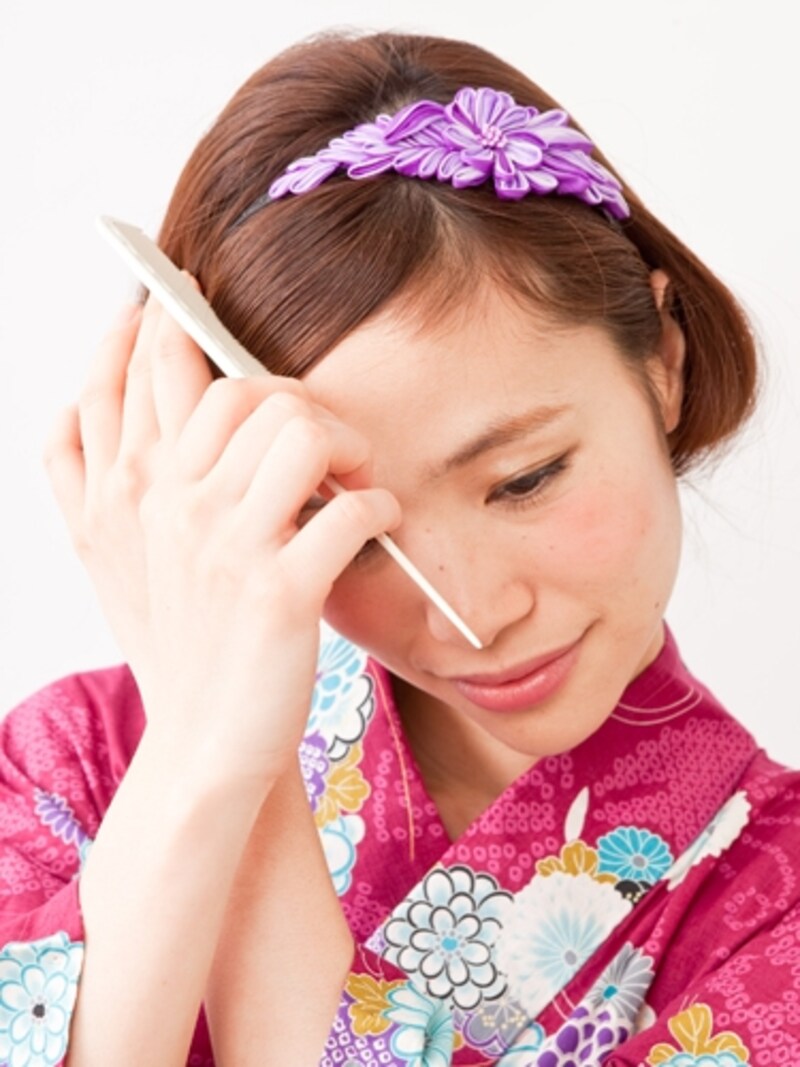 落ちてくる場合はスプレーをかけて