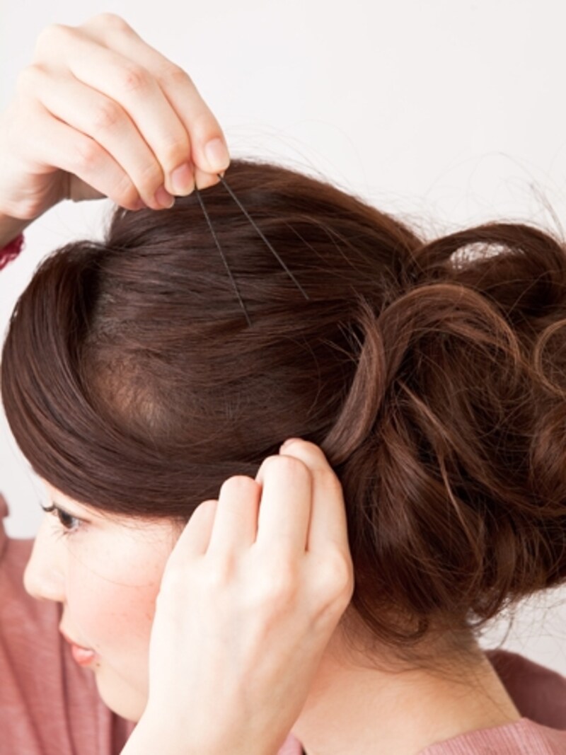 流れるような毛流れを意識して