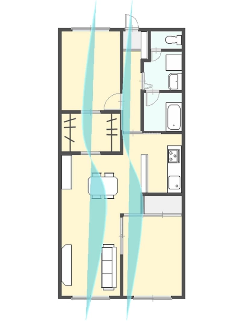 風通しのいいマンション