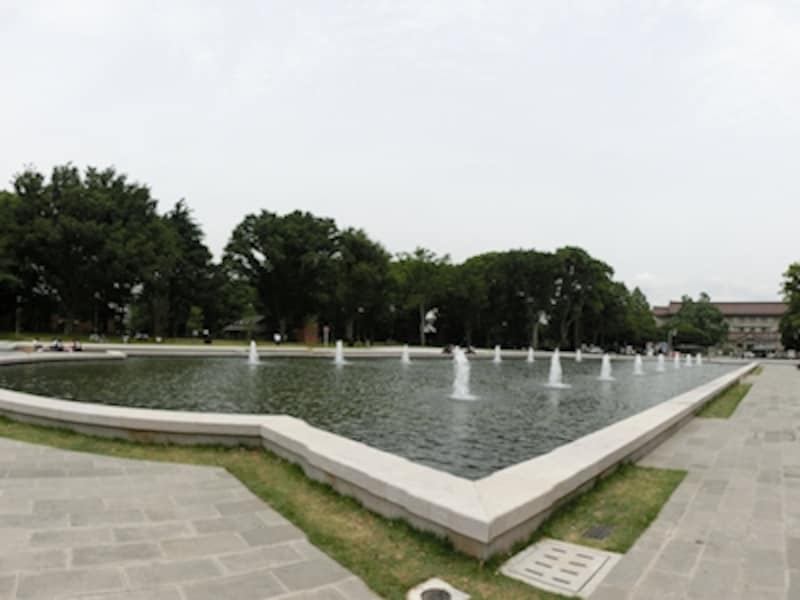 ワイドショットundefinedF7.9 1/500秒 ISO160undefined4.24mm（※18mm相当）「上野公園・噴水広場」undefined高速合成機能を活用し、指示に合わせてカメラを動かすだけで超広角撮影が可能。18mmと14mmの2段階undefinedノーマル撮影