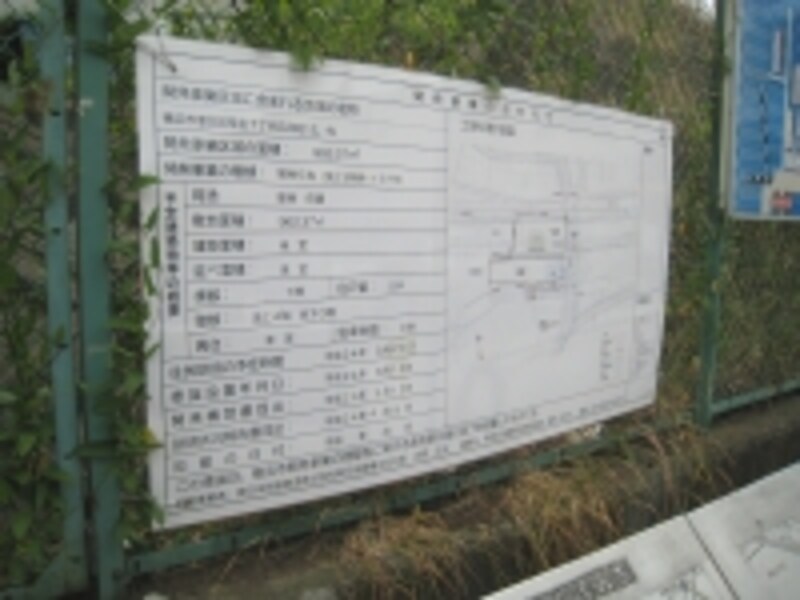 駅舎新設の告知