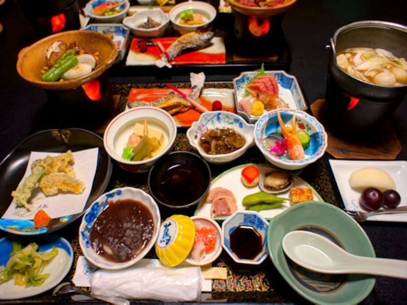 蔦温泉旅館 西館の夕食