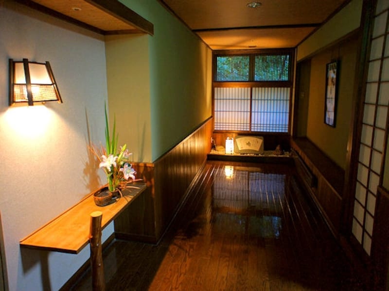 蔦温泉旅館 西館(新館)廊下