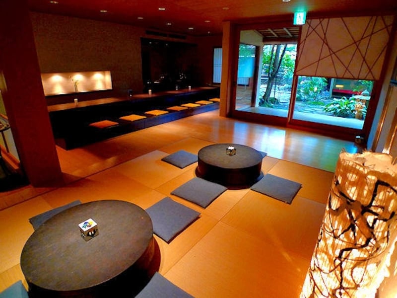 山代温泉 星野リゾート 白銀屋ロビーラウンジ