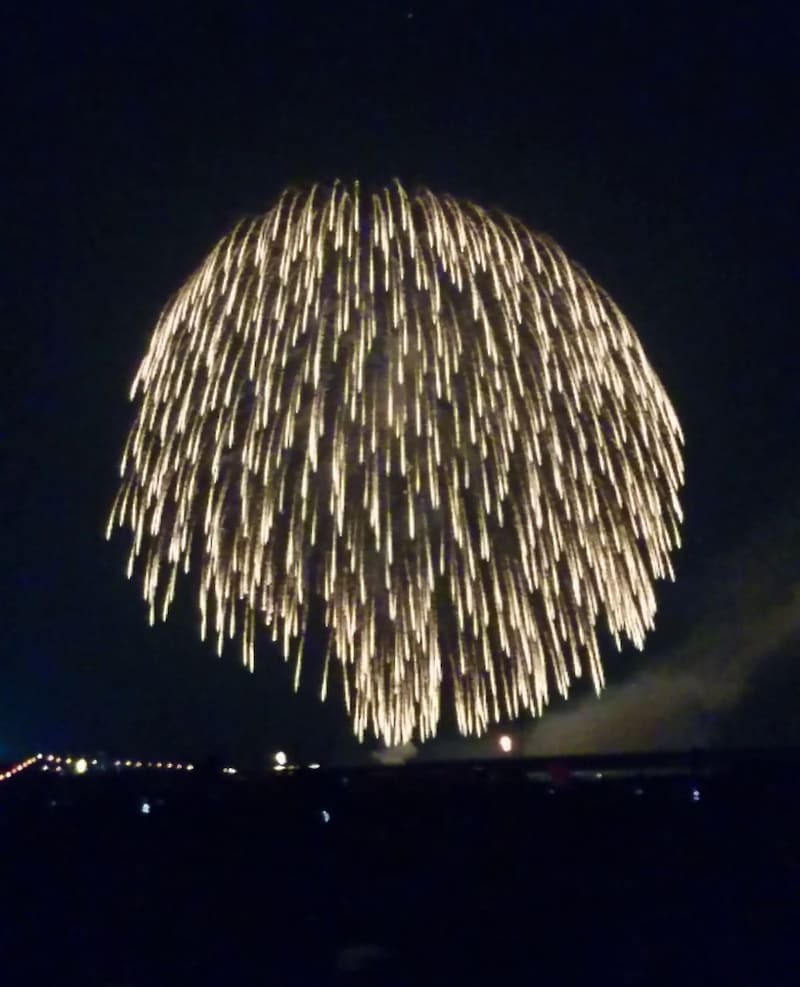 長岡花火／正三尺玉