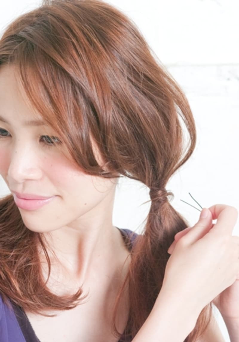 小さめのアメピンを使うとよい