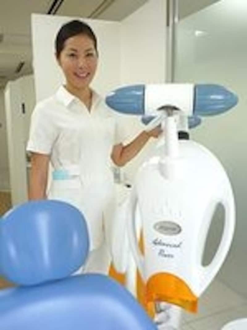 ホワイトニングマシン