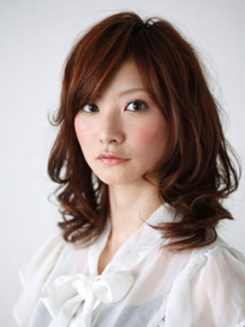ナチュラル×ミディアムのふわゆるカール [ヘアスタイル・髪型] All About