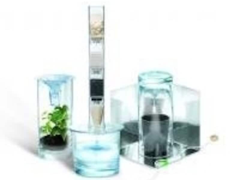 砂と砂利と活性炭も洗って何度も使えます