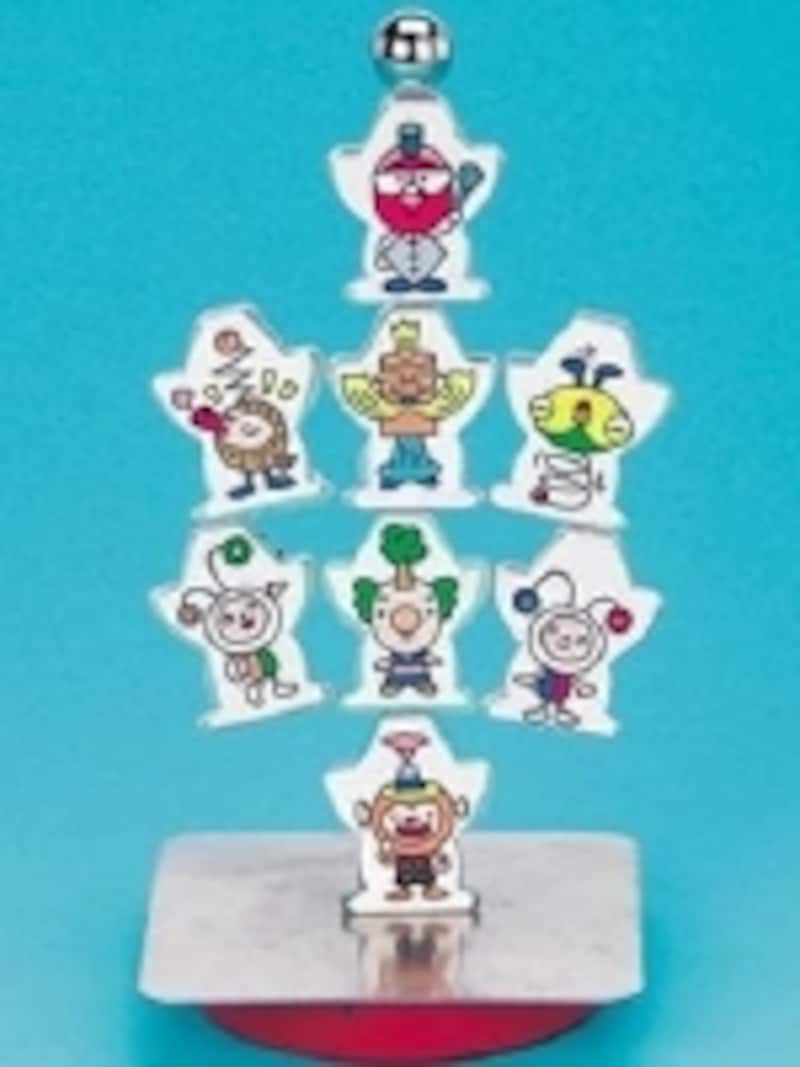 こちらは強力磁石を使ったくっつき鉄人形実験