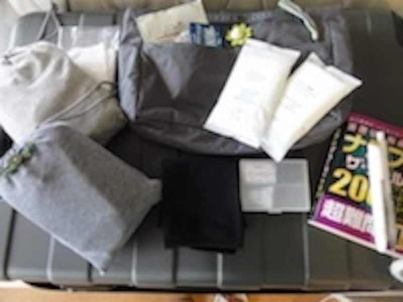 機内持ち込みポーチのアイテム１０