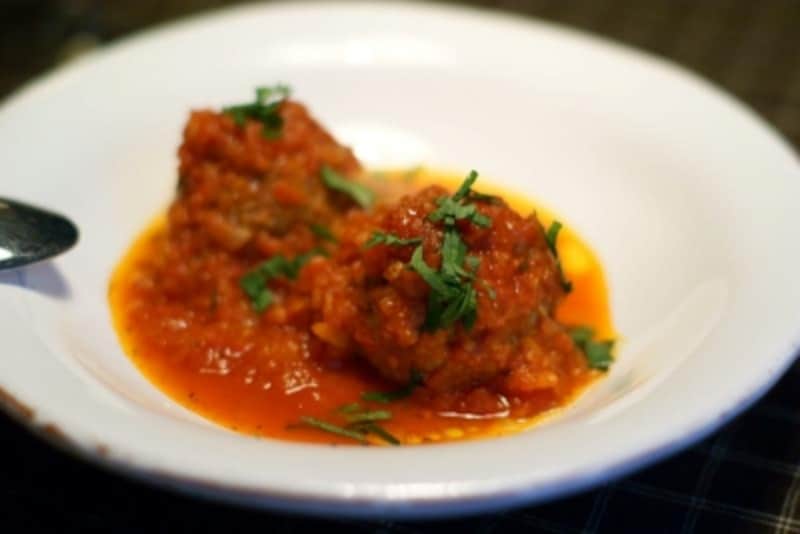 肉団子のトマトソース