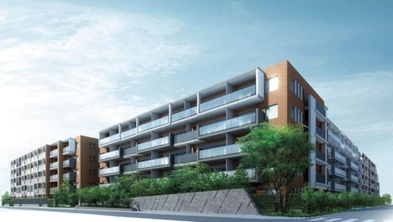 プラウドシティ元住吉の完成予想図