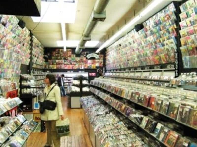 気ままに眺められる店内